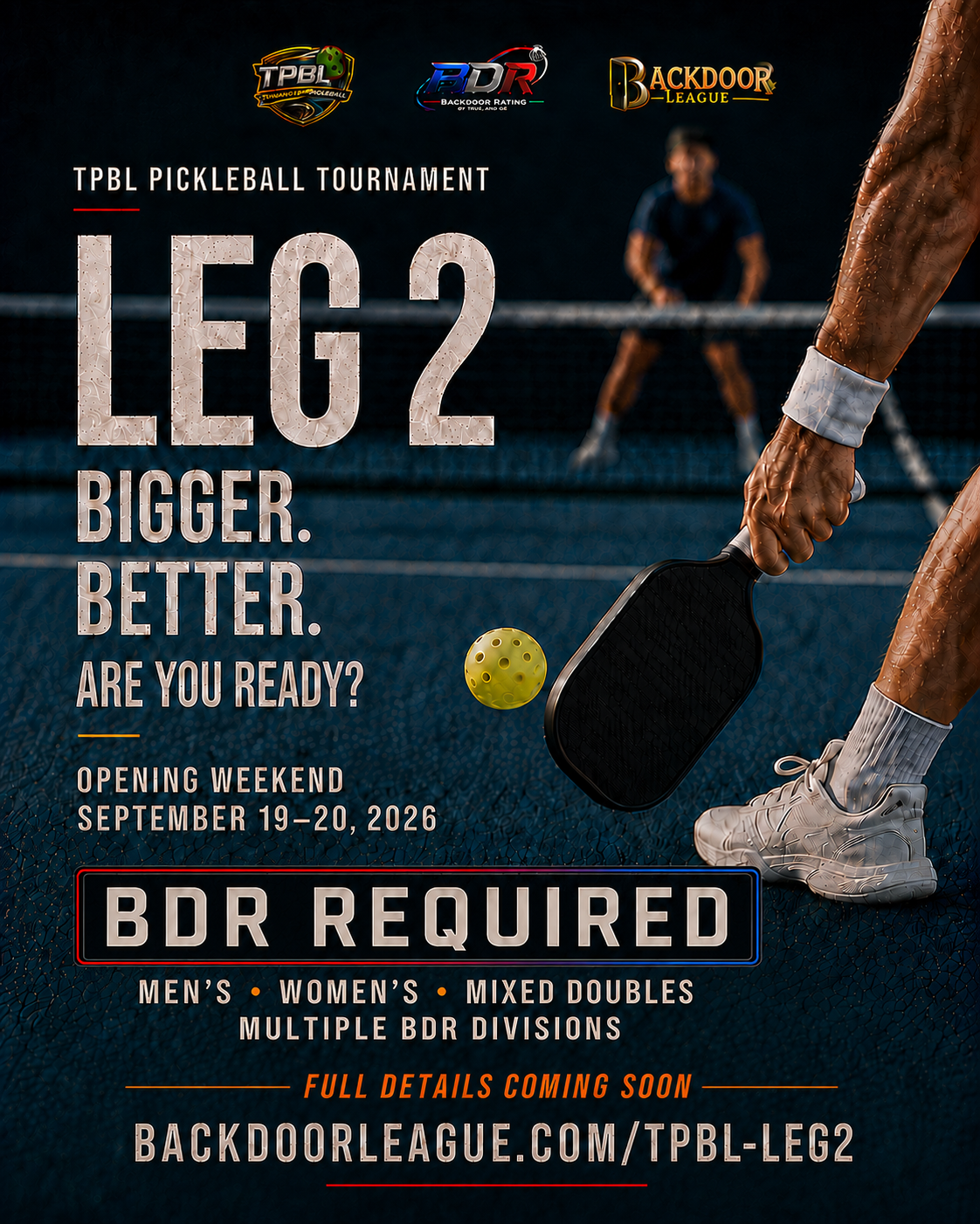 TPBL LEG 2 official poster