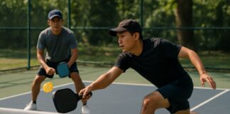 Is Dinking Dead in Pickleball? A Helpful Guide for Players Filipino pickleball players dinking on an outdoor court during a match
