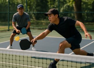 Is Dinking Dead in Pickleball? A Helpful Guide for Players Filipino pickleball players dinking on an outdoor court during a match