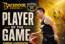 Ambin Ambrosio Powers Pickolbuds to Narrow 84-82 Victory Over Yellow Spongebob