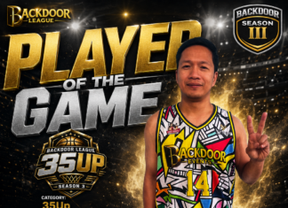 Jhey R Mabborang Dominates as Player of the Game in TEAM JESSIE’S 97-88 Victory Over TEAM HAZZARD