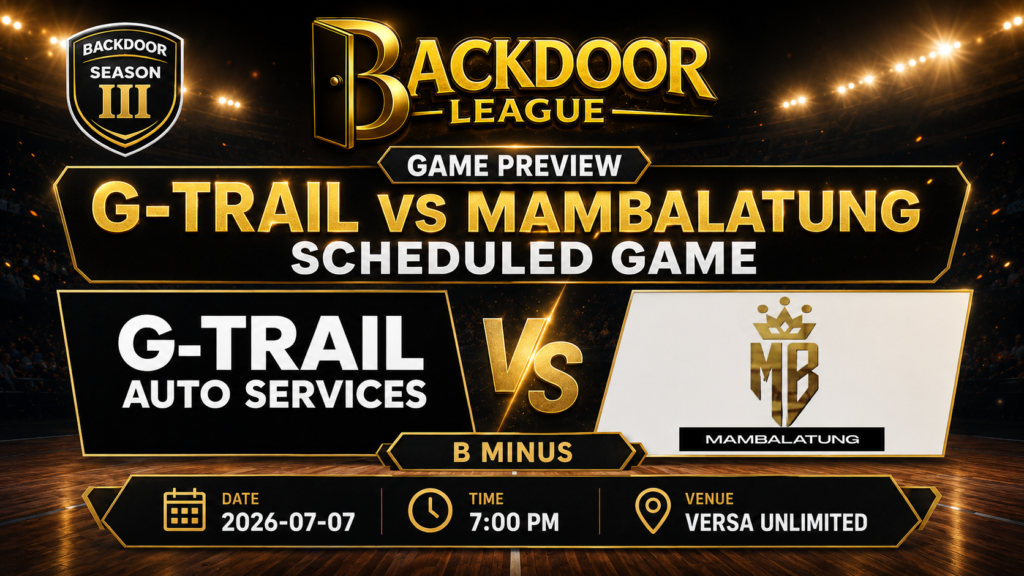 G-TRAIL and MAMBALATUNG Set for Key B Minus Clash at Versa Unlimited