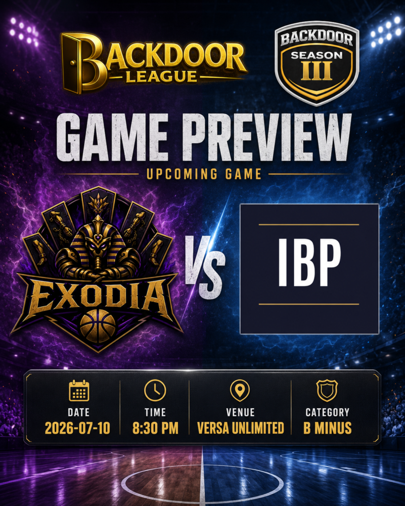EXODIA vs IBP: B Minus Showdown at Versa Unlimited on July 10