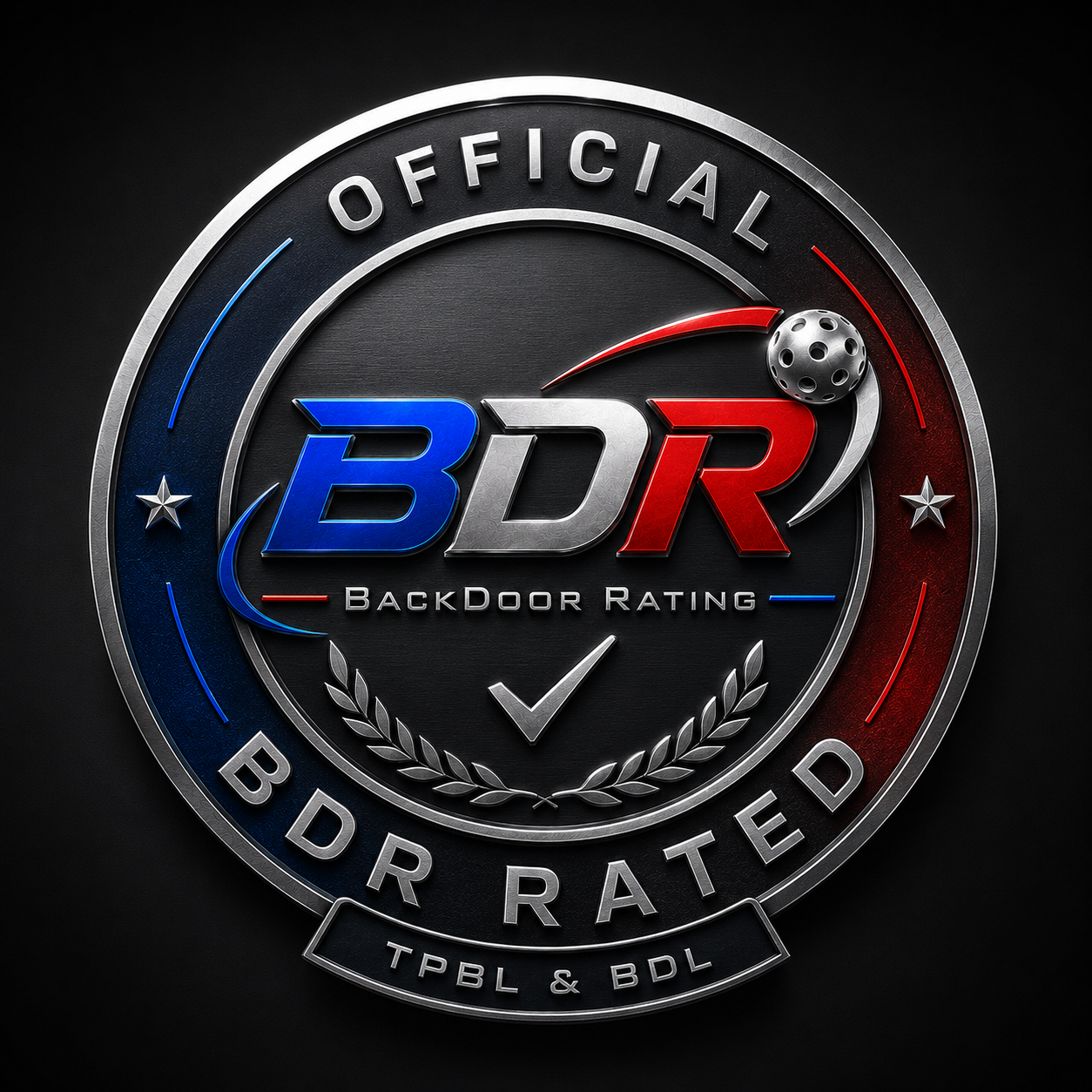 BDR Rated badge